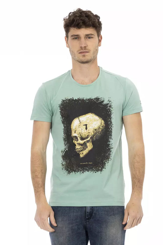 Чоловіча футболка Trussardi Action Green Cotton