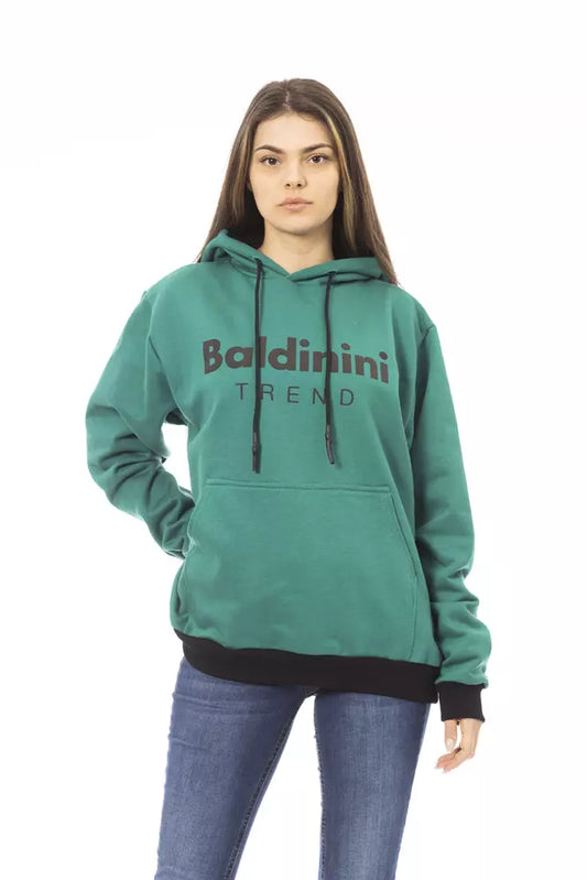 Чорний бавовняний жіночий светр Baldinini Trend