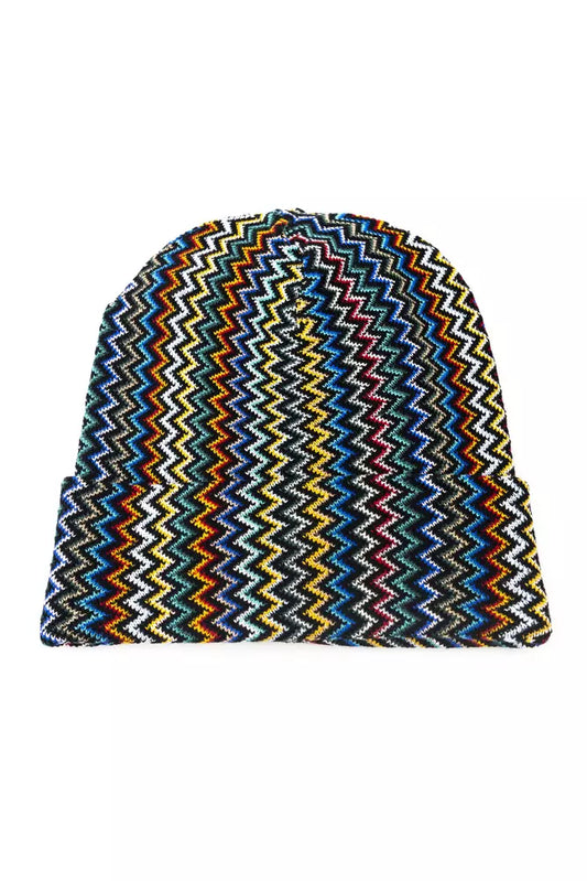 Багатобарвна вовняна чоловіча шапка Missoni