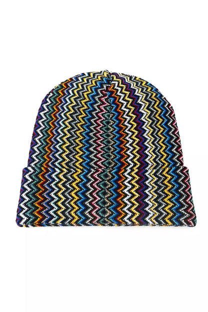 Багатобарвна вовняна чоловіча шапка Missoni
