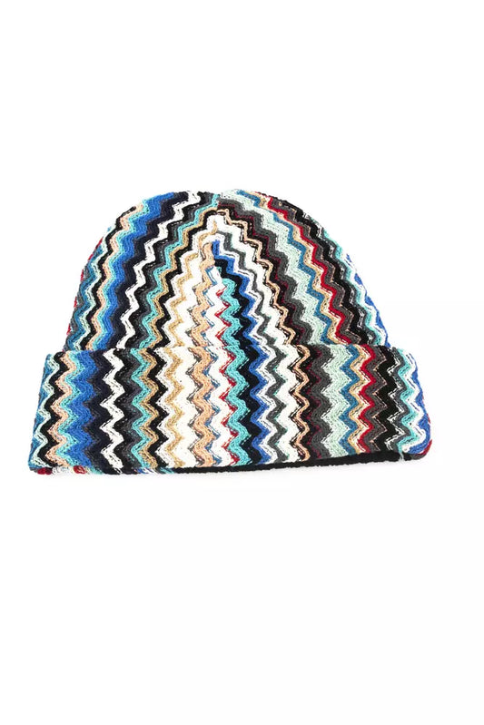 Багатобарвна вовняна чоловіча шапка Missoni