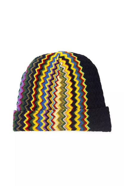 Багатобарвна вовняна чоловіча шапка Missoni