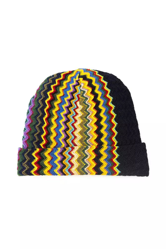 Багатобарвна вовняна чоловіча шапка Missoni