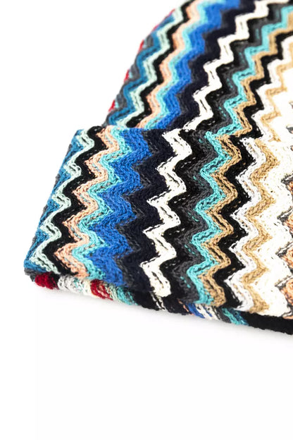 Багатобарвна вовняна чоловіча шапка Missoni