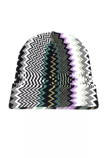 Багатобарвна вовняна жіноча шапка Missoni