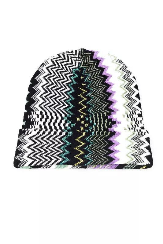 Багатобарвна вовняна жіноча шапка Missoni