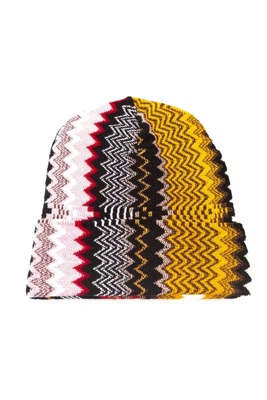 Багатобарвна вовняна жіноча шапка Missoni