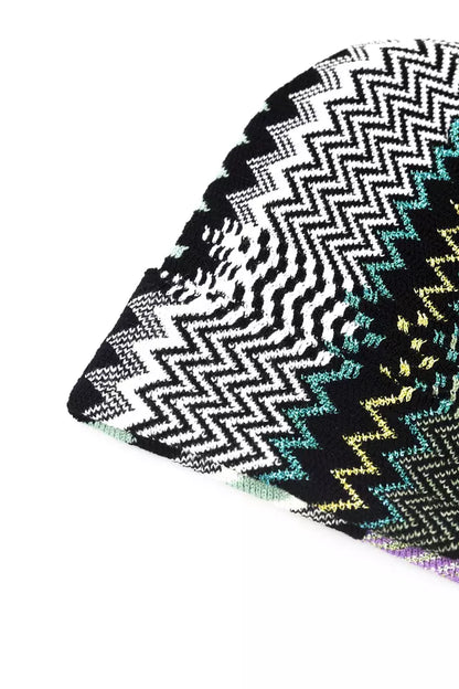 Багатобарвна вовняна жіноча шапка Missoni