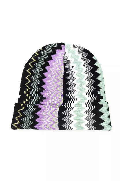 Багатобарвна вовняна жіноча шапка Missoni