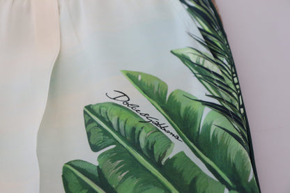 Багатобарвні шовкові яскраві штани Dolce &amp; Gabbana