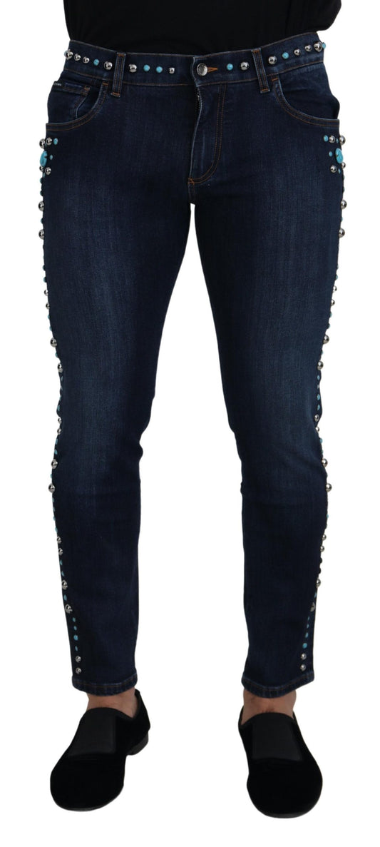 Джинси Dolce &amp; Gabbana Studded Opulence Denim