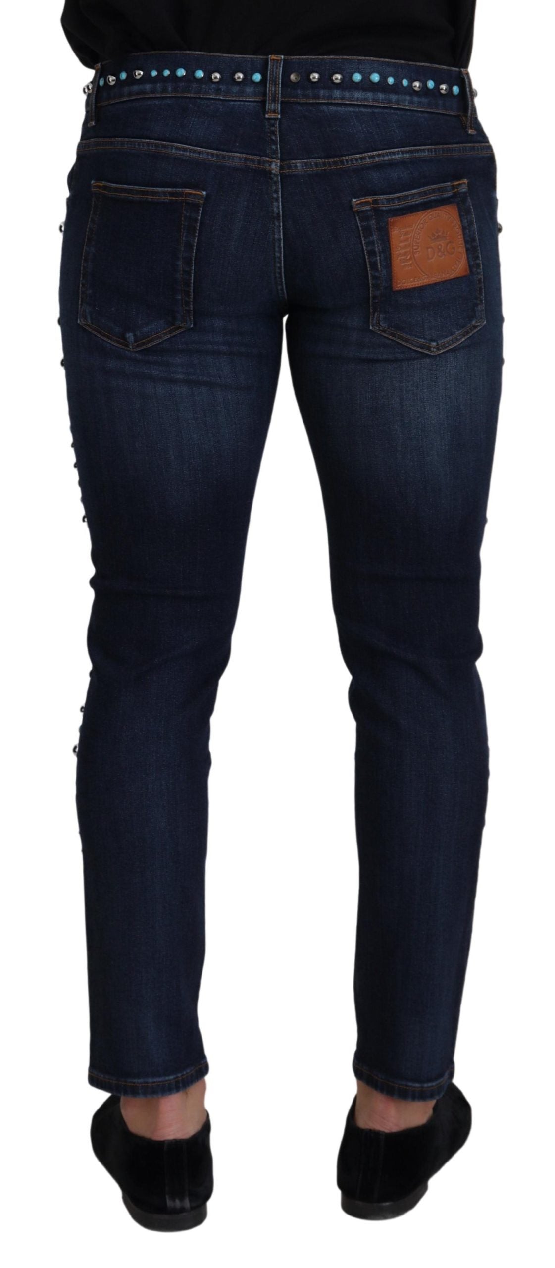 Джинси Dolce &amp; Gabbana Studded Opulence Denim