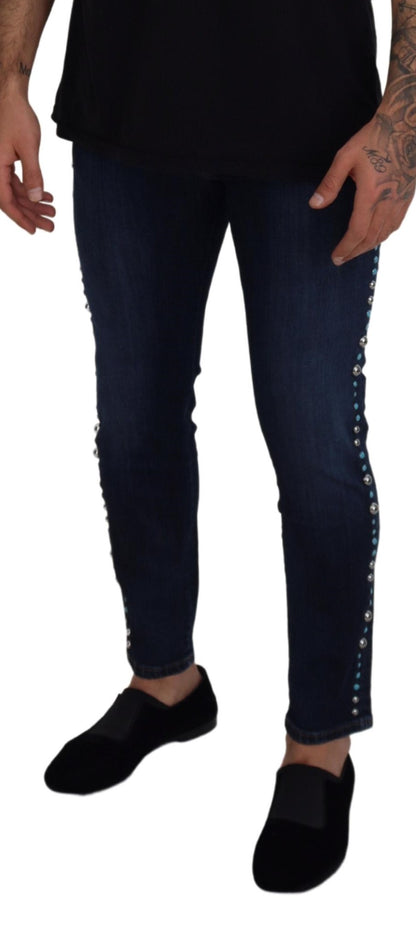 Джинси Dolce &amp; Gabbana Studded Opulence Denim