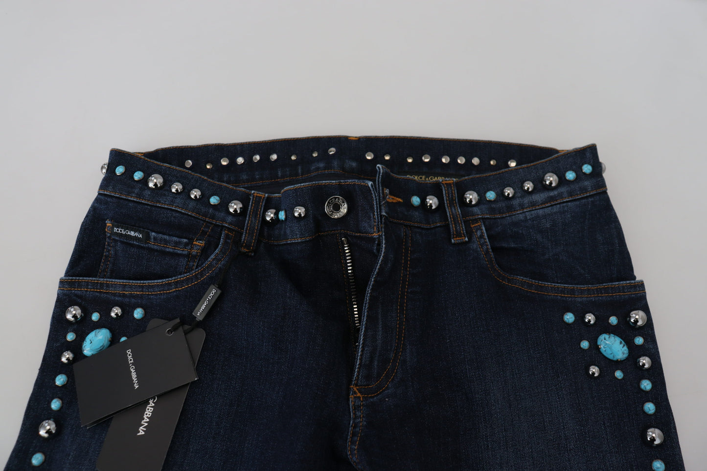 Джинси Dolce &amp; Gabbana Studded Opulence Denim