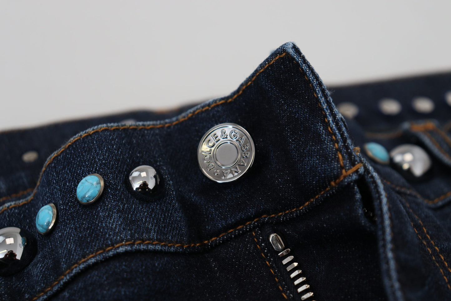 Джинси Dolce &amp; Gabbana Studded Opulence Denim