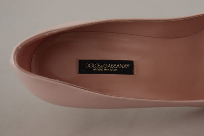 Елегантні рожеві туфлі з лакованої шкіри Dolce &amp; Gabbana