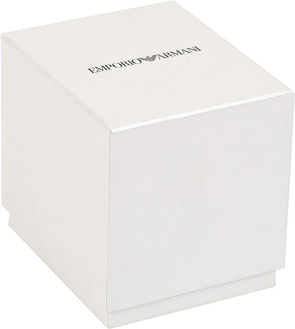Елегантний двоколірний годинник Emporio Armani Crystal Pave