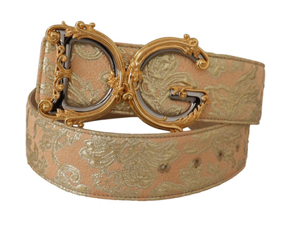 Елегантний шкіряний ремінь Dolce &amp; Gabbana із пряжкою з логотипом