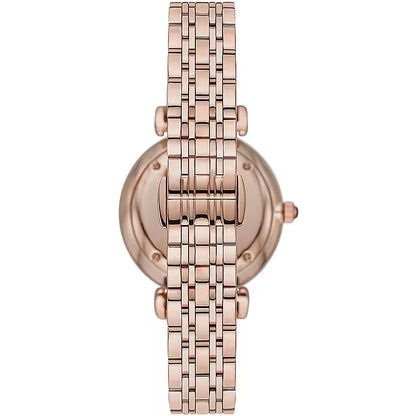 Елегантний жіночий годинник рожевого золота Emporio Armani