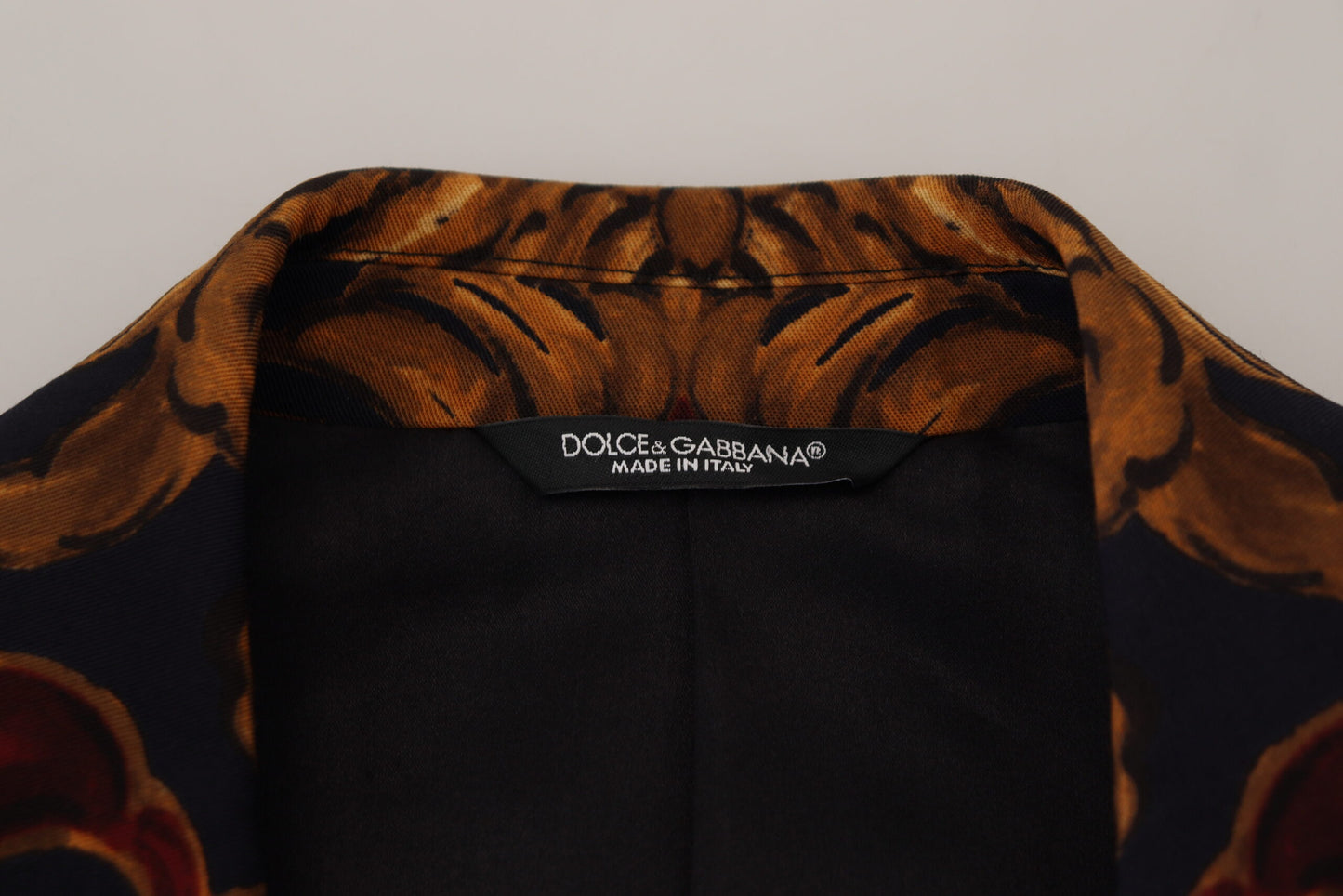 Елегантний різнокольоровий піджак із суміші вовни Dolce &amp; Gabbana