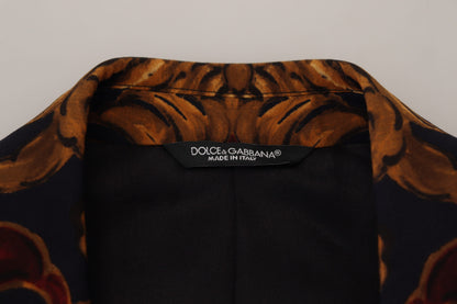 Елегантний різнокольоровий піджак із суміші вовни Dolce &amp; Gabbana