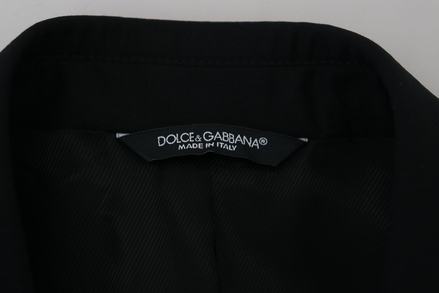 Елегантний чорний офіційний піджак Dolce &amp; Gabbana Martini