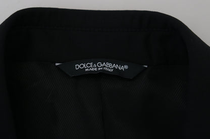 Елегантний чорний офіційний піджак Dolce &amp; Gabbana Martini