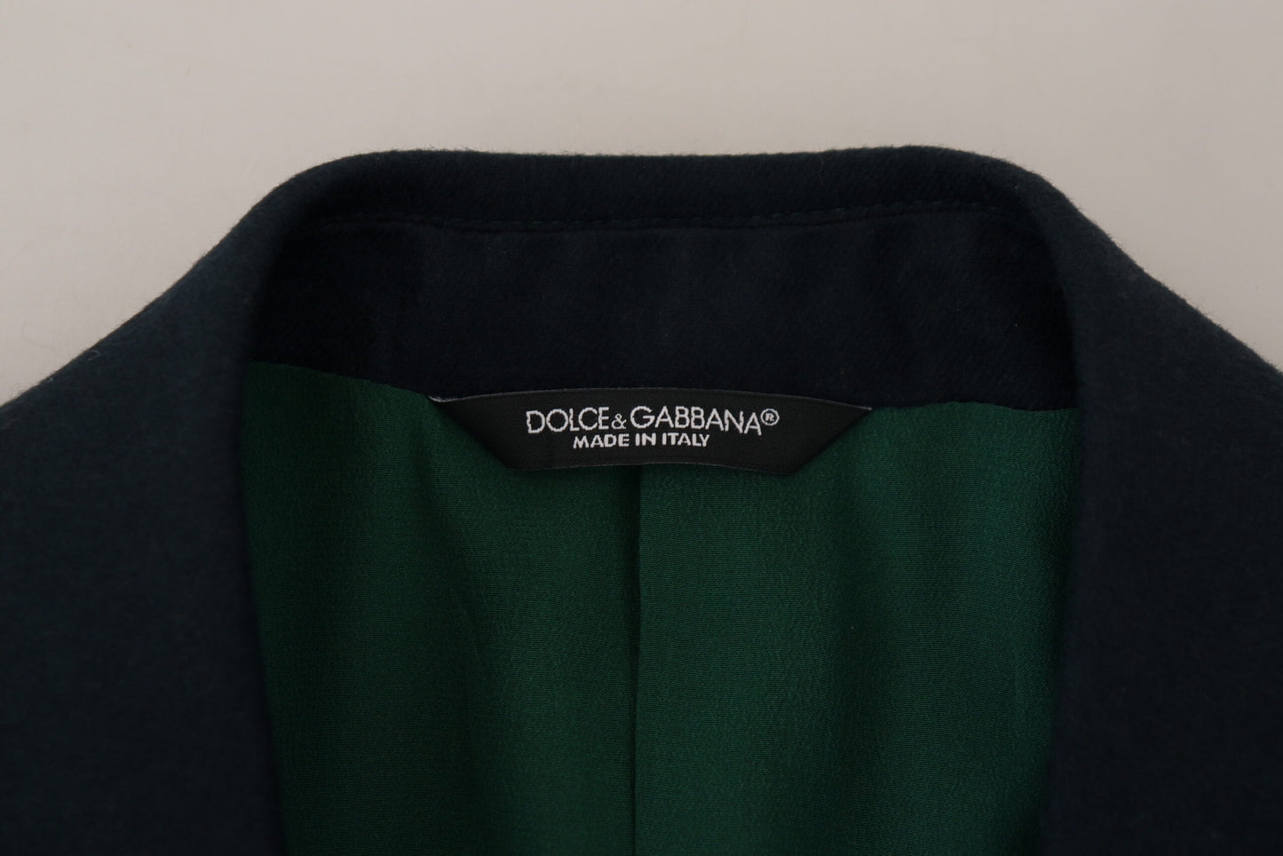Елегантний блакитний піджак із суміші кашеміру та шовку Dolce &amp; Gabbana