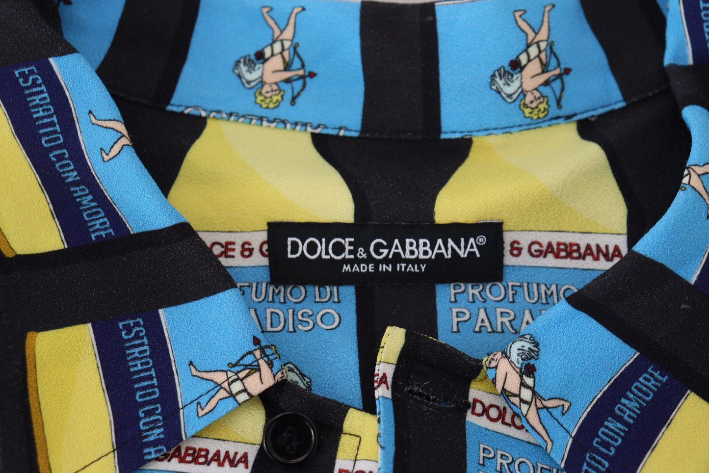 Елегантна повсякденна сорочка з декількома принтами Dolce &amp; Gabbana