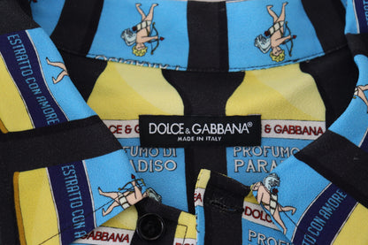 Елегантна повсякденна сорочка з декількома принтами Dolce &amp; Gabbana