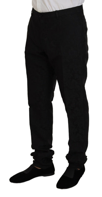 Дизайнерський костюм Dolce &amp; Gabbana Black Martini Slim Fit