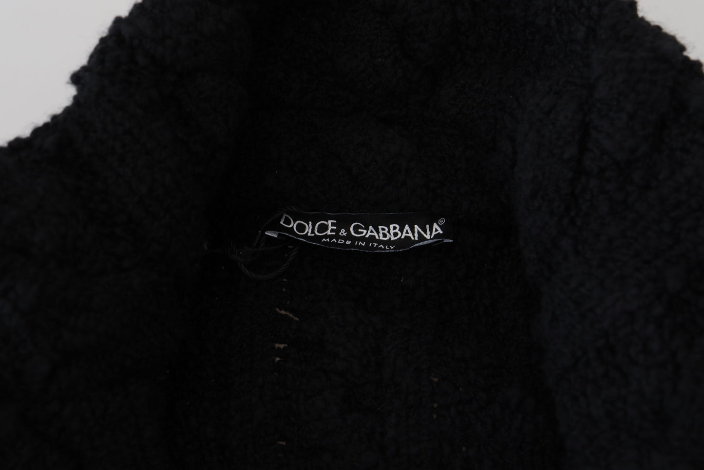Елегантний чорний кардиган із суміші вовни та кашеміру Dolce &amp; Gabbana