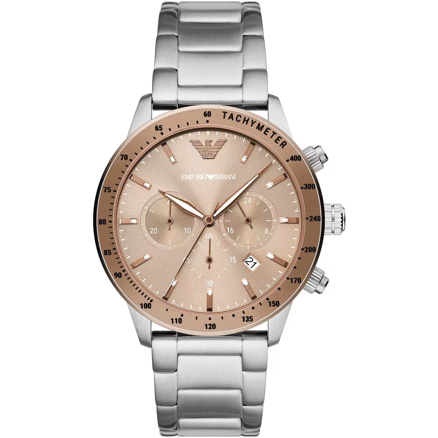 Чоловічий годинник Emporio Armani Classic Chronograph Steel