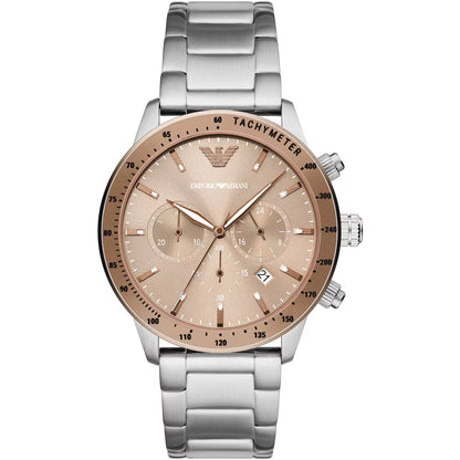 Чоловічий годинник Emporio Armani Classic Chronograph Steel