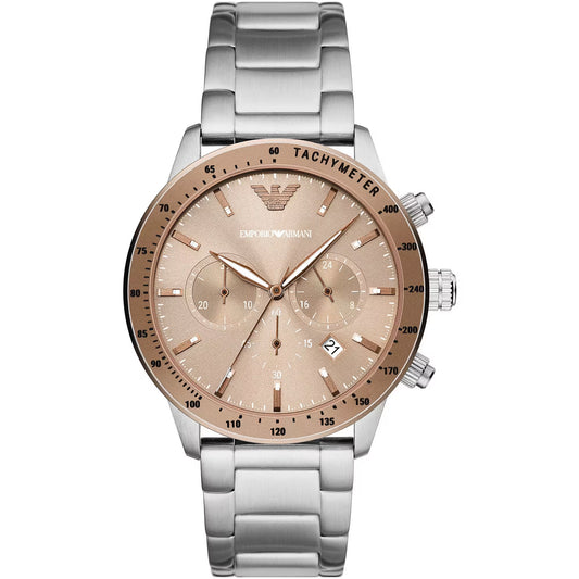 Чоловічий годинник Emporio Armani Classic Chronograph Steel