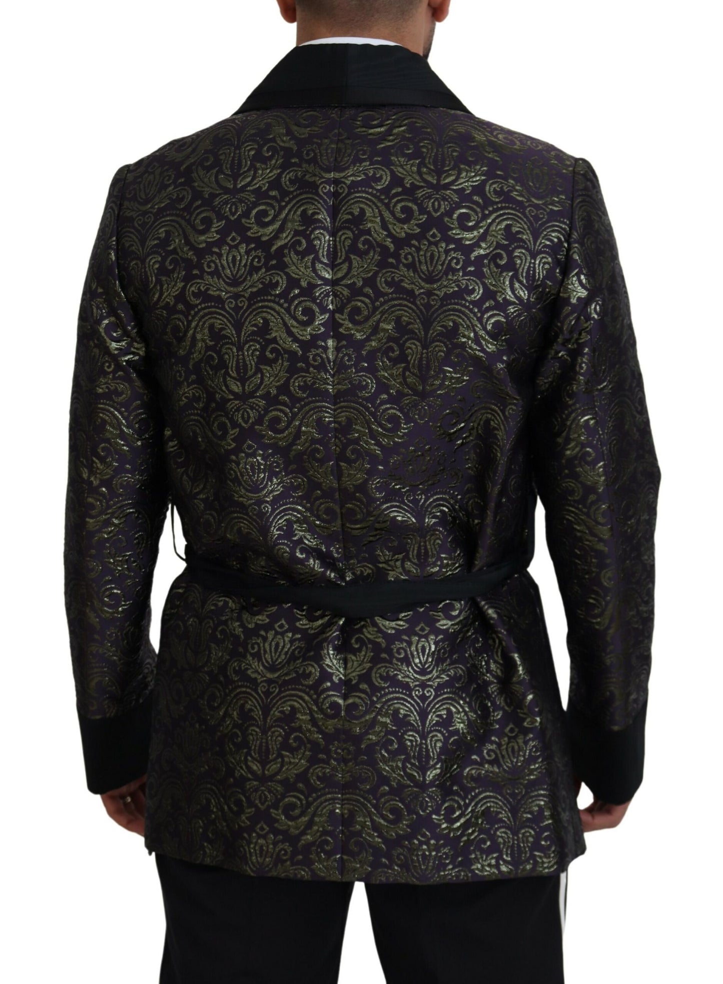 Золотий жаккардовий жакет Dolce &amp; Gabbana