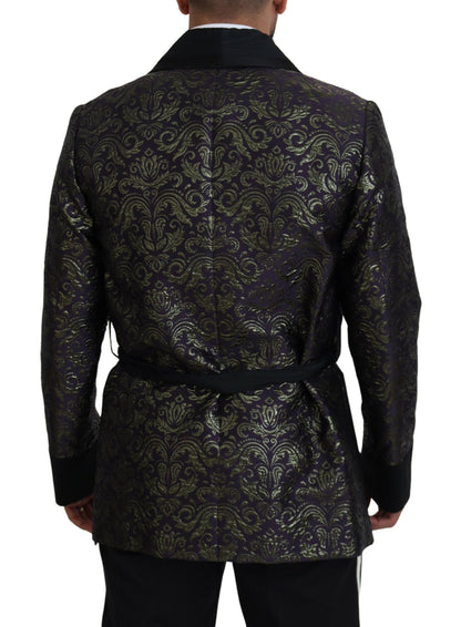 Золотий жаккардовий жакет Dolce &amp; Gabbana