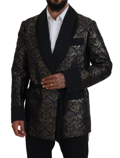 Золотий жаккардовий жакет Dolce &amp; Gabbana