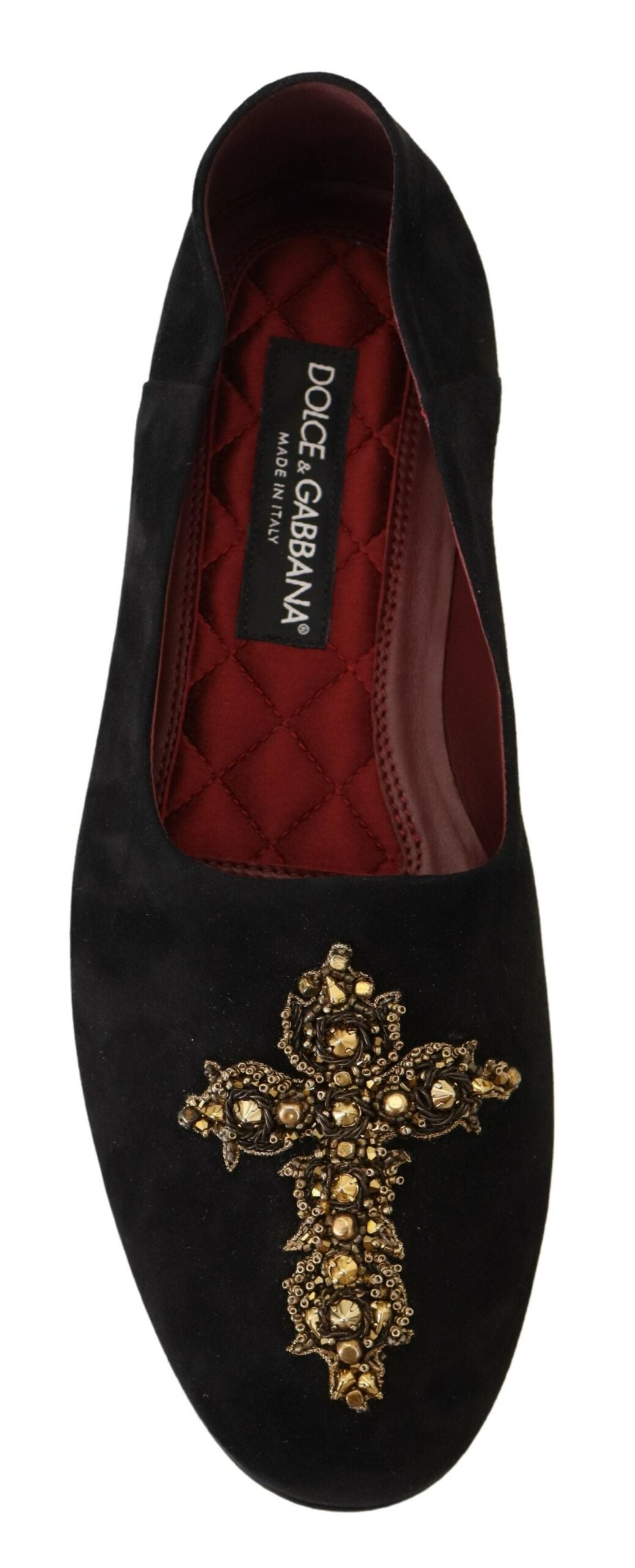 Лофери Dolce &amp; Gabbana Black Gold Crystal з блискітками