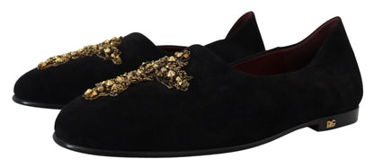 Лофери Dolce &amp; Gabbana Black Gold Crystal з блискітками