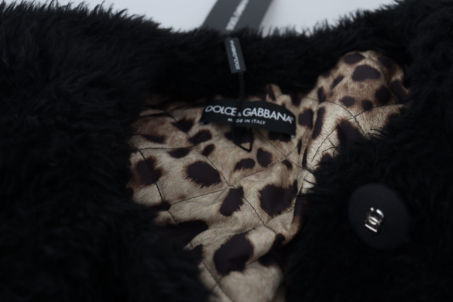 Елегантний піджак із суміші чорного кашеміру Dolce &amp; Gabbana