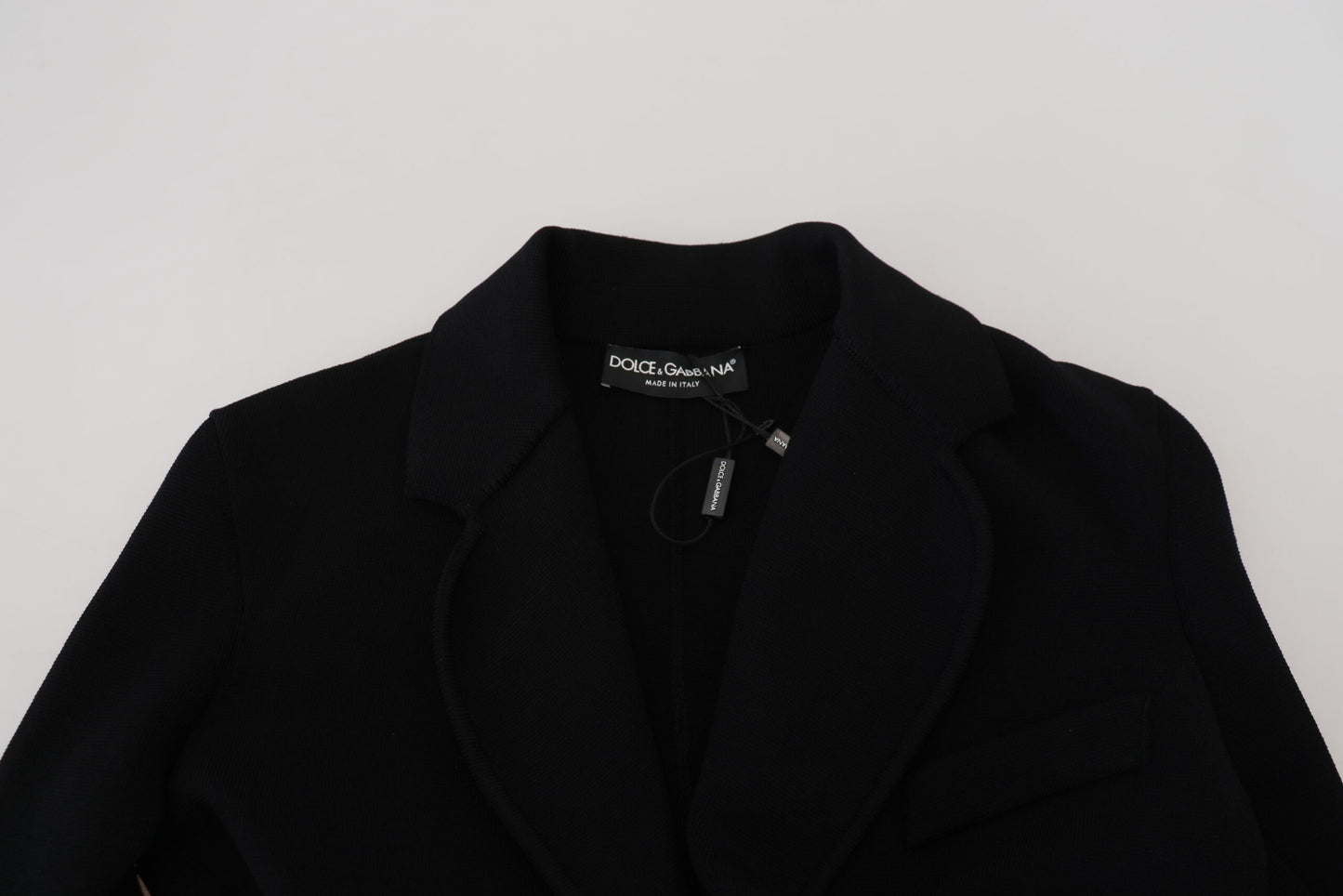 Елегантний чорний піджак Dolce &amp; Gabbana з довгим рукавом