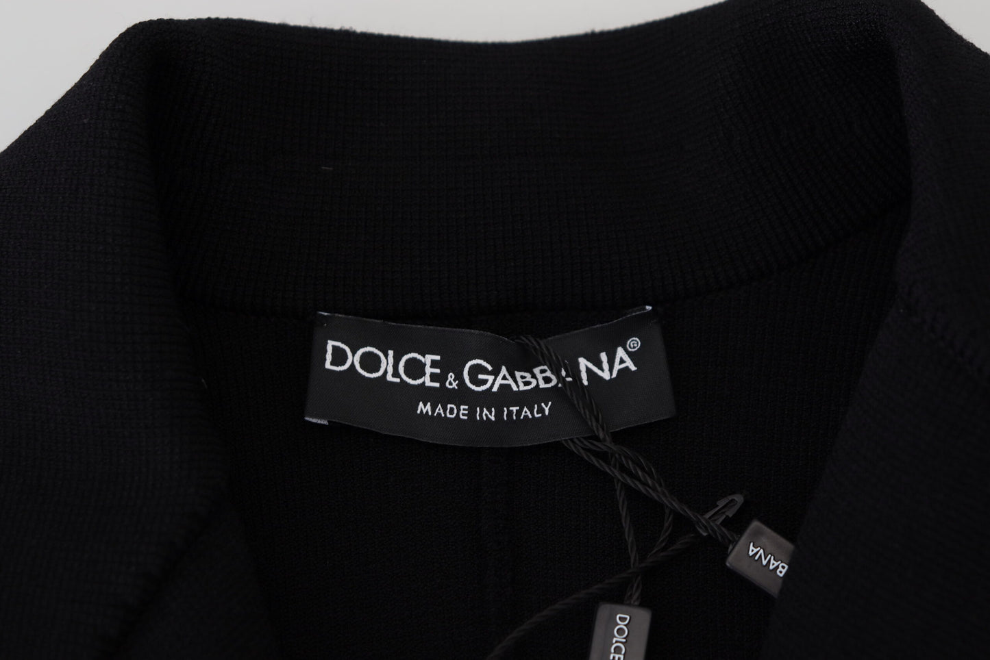 Елегантний чорний піджак Dolce &amp; Gabbana з довгим рукавом