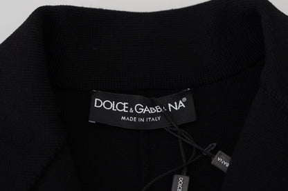 Елегантний чорний піджак Dolce &amp; Gabbana з довгим рукавом