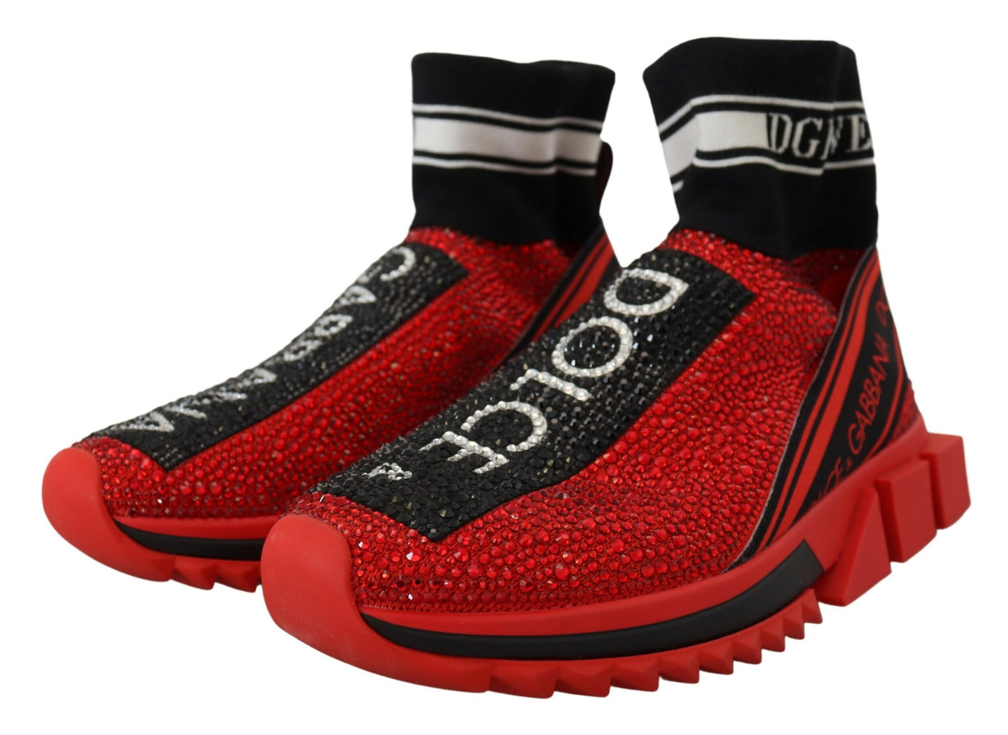Вишукані кросівки Dolce &amp; Gabbana Red Sorrento