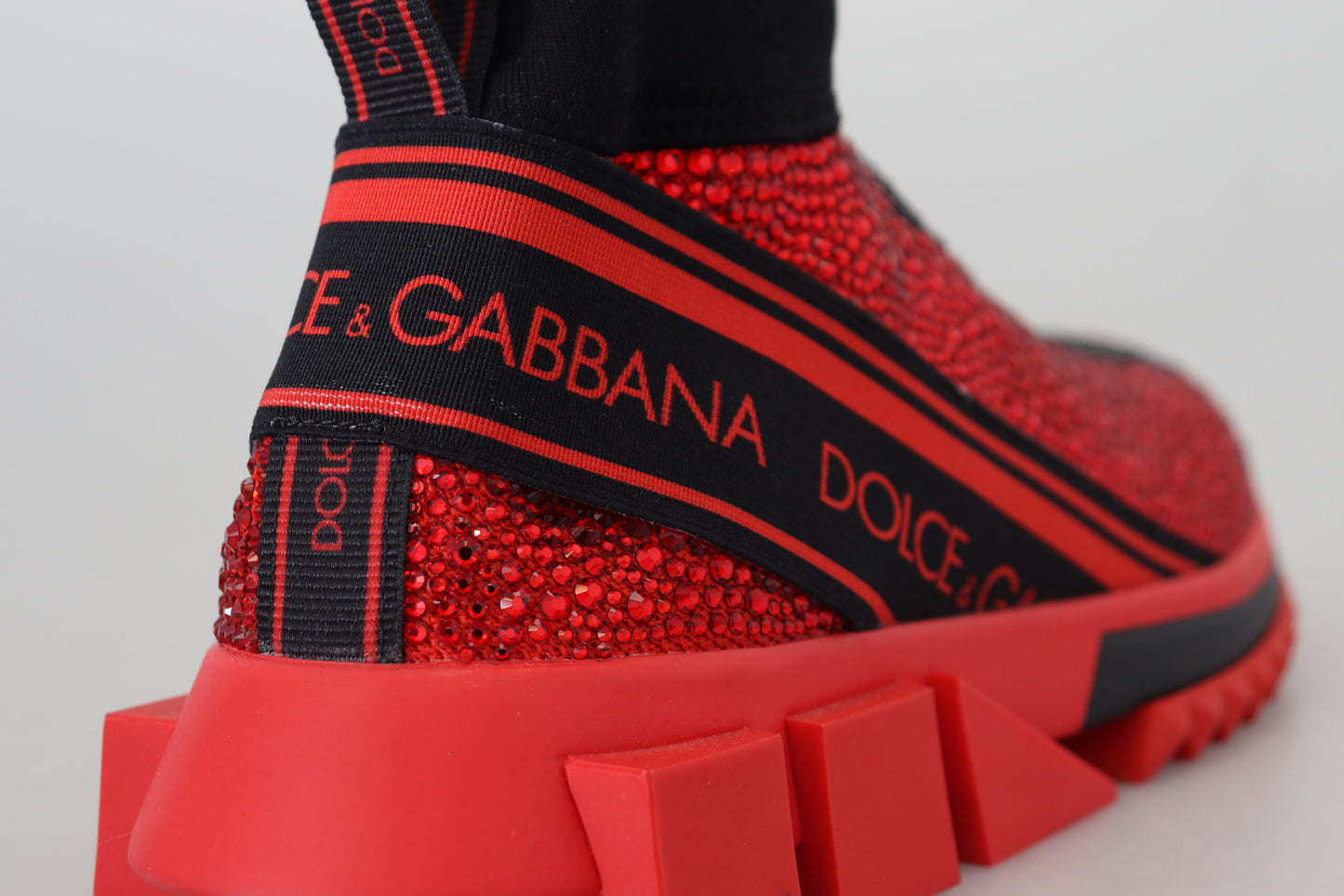 Вишукані кросівки Dolce &amp; Gabbana Red Sorrento