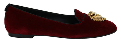 Лофери Dolce &amp; Gabbana Bordeaux Velvet Devotion
