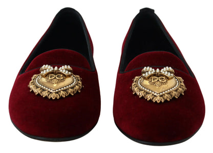 Лофери Dolce &amp; Gabbana Bordeaux Velvet Devotion
