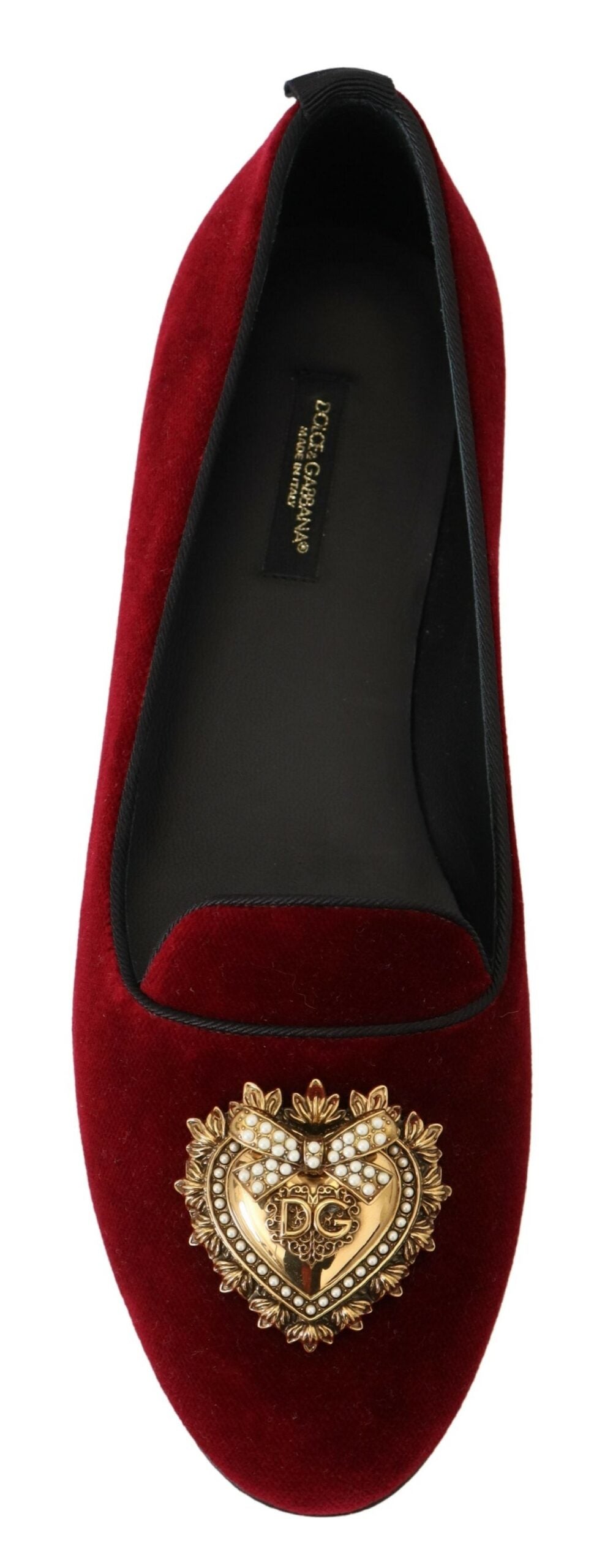Лофери Dolce &amp; Gabbana Bordeaux Velvet Devotion