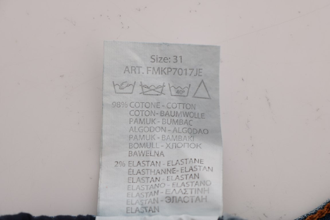 Сині джинси Frankie Morello Velte Italian Denim - Slim Fit